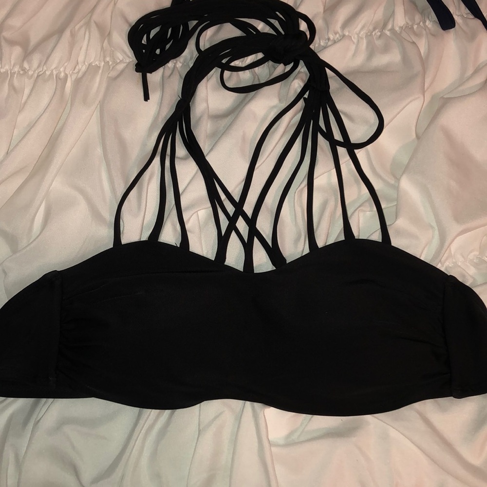 Elegant Black Bikini Top